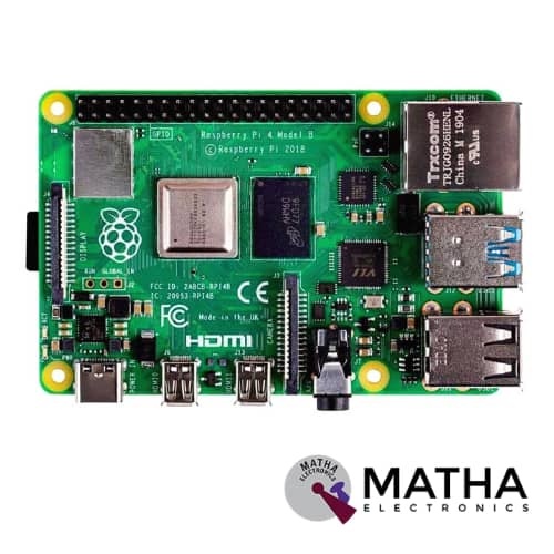 Green Water Cooling Block Kit for Raspberry Pi 4 