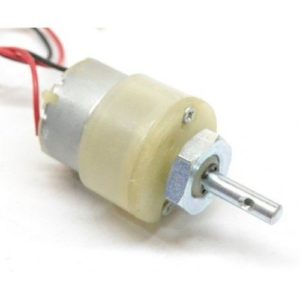 Buy 12V DC RS-37 555 Side Shaft Gear Geared Motor 60 rpm online at