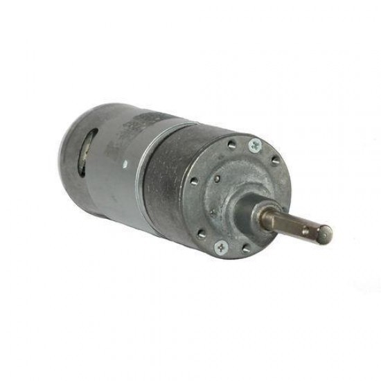 Buy 12V DC RS-37 555 Side Shaft Gear Geared Motor 60 rpm online at