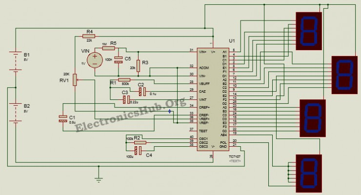 Digital Voltmeter Using 8051 Microcontroller Matha Electronics 9232